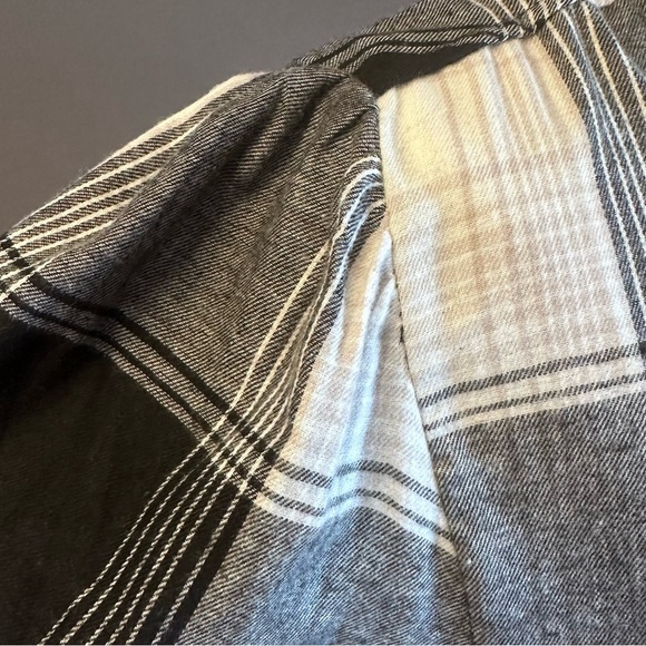 Sanctuary Women's New Generation Plaid Boyfriend Blouse Top - Picture 6 of 8